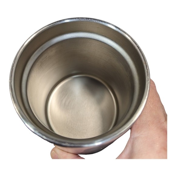 YETI Rambler Lowball 10 oz Silver Stainless Cup Mug No Lid - Picture 7 of 8